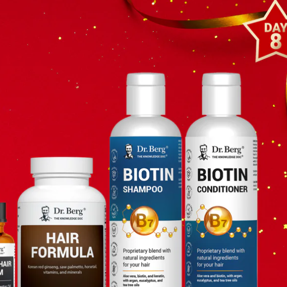 Dr Berg：全场营养保健、美妆个护 圣诞节倒计时12日促销