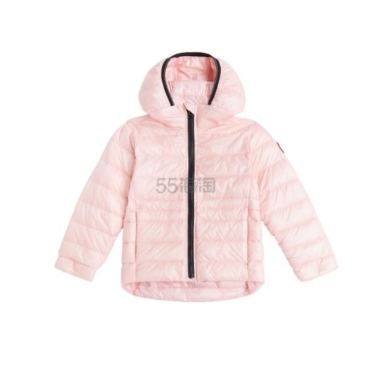 CANADA GOOSE 加拿大鹅 Cypress 大童款粉色羽绒服