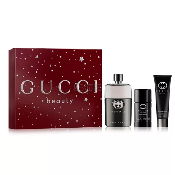 Gucci 古驰 罪爱 EDT 2025圣诞限定男士香水套装