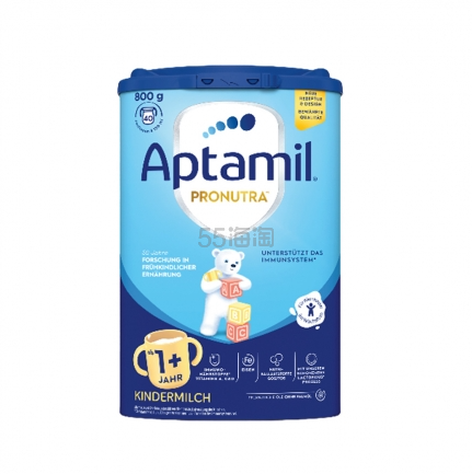 Aptamil 爱他美 德国经典版新版婴幼儿配方奶粉1+段(1岁以上)800g