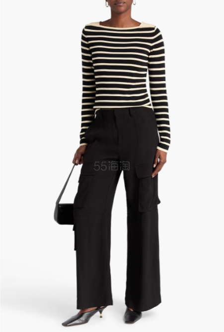 FRAME 条纹棉质毛衣