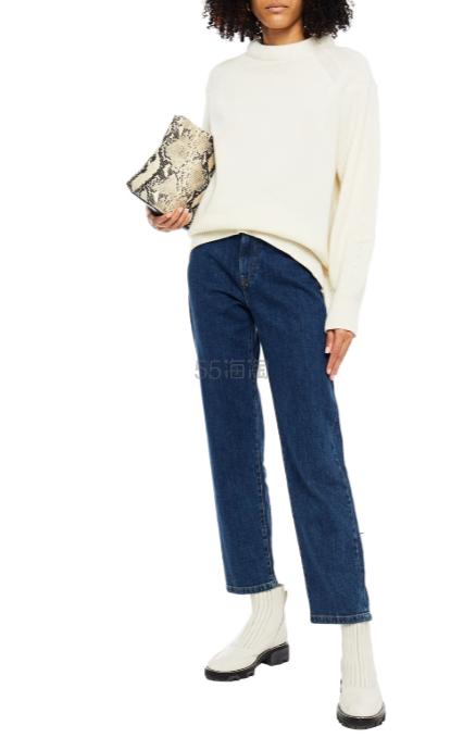 LOULOU STUDIO 羊毛和羊绒混纺毛衣