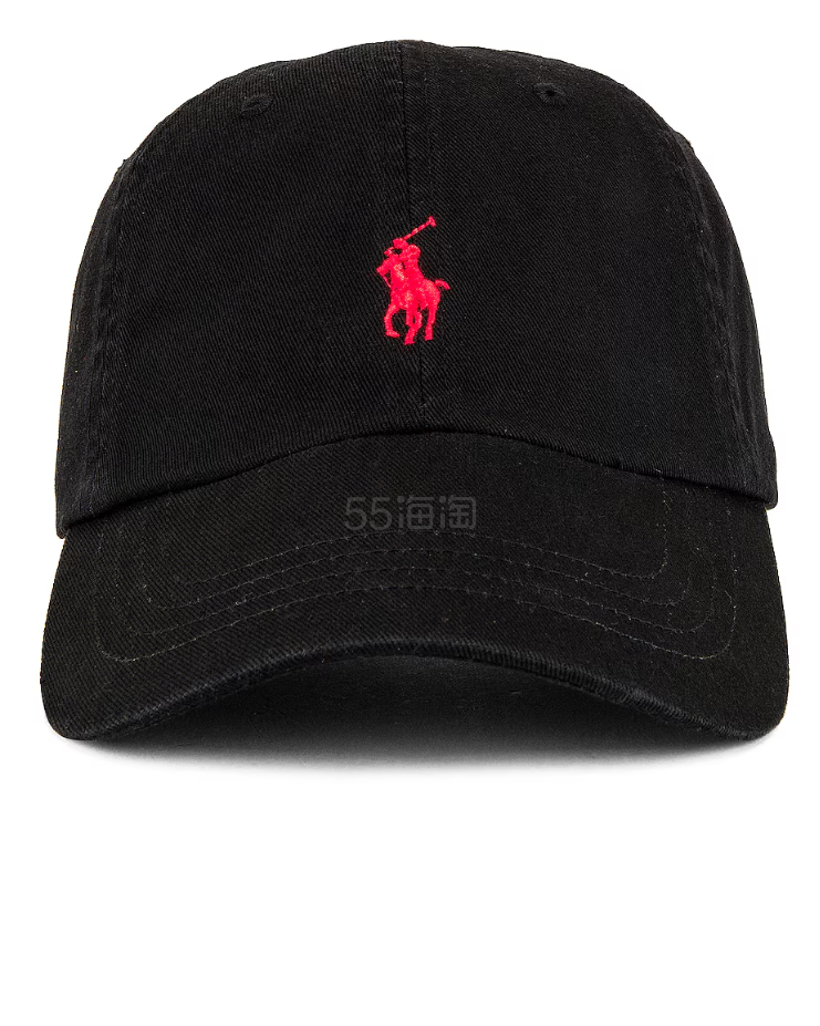 Polo Ralph Lauren 小马标棒球帽-黑色