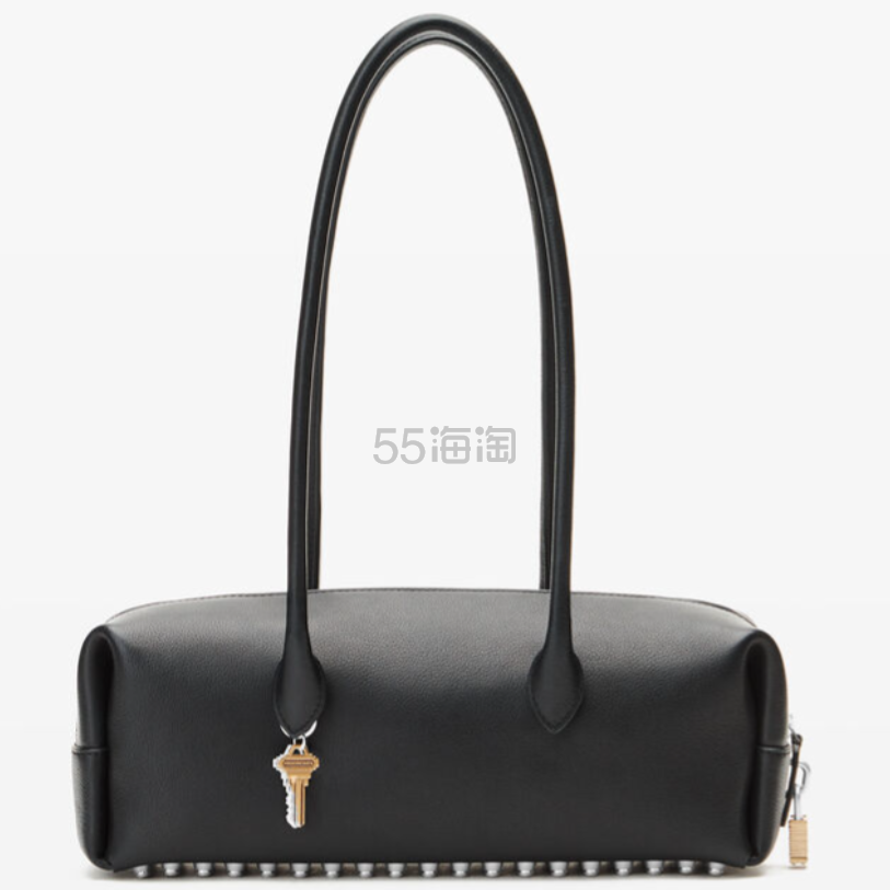 Miu气十足！Alexander Wang Roux 黑色保龄球包