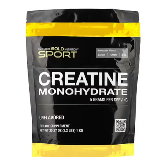 California Gold Nutrition 运动系列 一水肌酸原味 997g