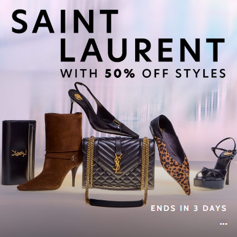 Gilt：Saint Laurent时尚专场 精选鞋包、配饰等