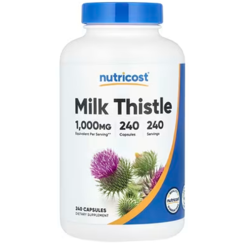 Nutricost 水飞蓟 250 毫克 240 粒胶囊