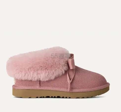 UGG 新款儿童蝴蝶结雪地靴