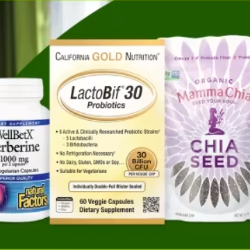 iHerb：体重管理 肠道健康+体重平衡剂 关注CGN、NOW Foods、Nutricost