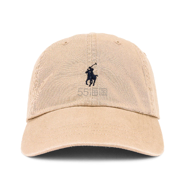 POLO RALPH LAUREN 卡其色棒球帽