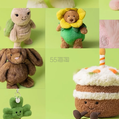 Selfridges：Jellycat 2026春季上新！田园风格清新又可爱