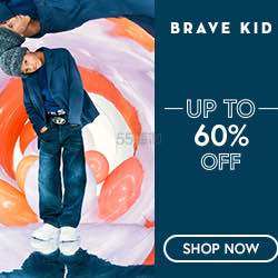 Brave Kid：精选款式低至4折