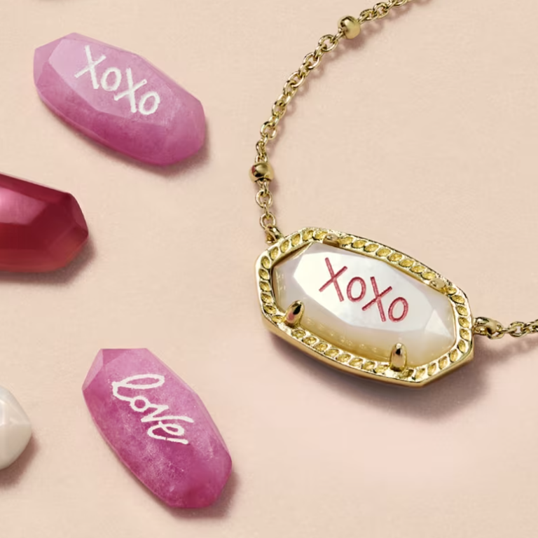 Kendra Scott：配饰上新 刻字吊坠$70起