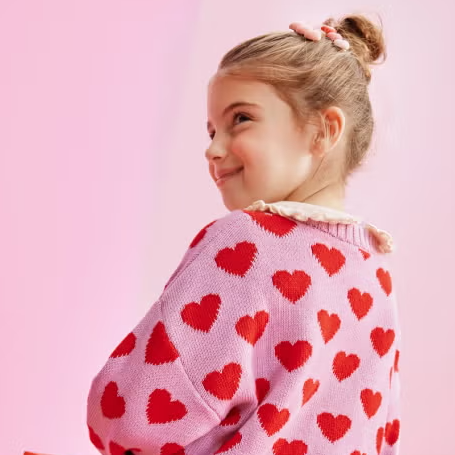 再降！Hanna Andersson：XO, Hanna 情人节系列儿童服饰大量上新