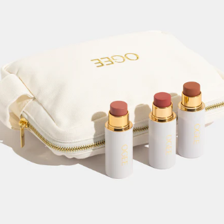 Ogee：新年焕新礼盒 丰盈亮泽唇彩三件套$70