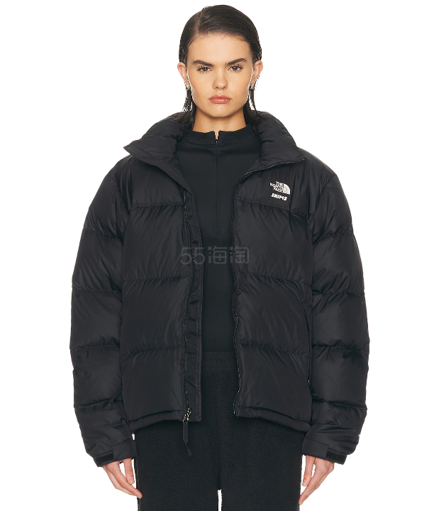 The North Face x Skims 合作款 1996 NUPTSE 夹克 黑色