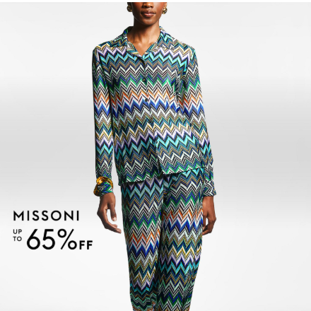 THE OUTNET 港站：MISSONI 解锁意大利顶奢条纹美学 迷你连衣裙HK$2586