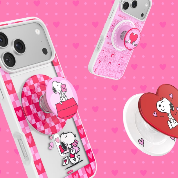 Popsockets 泡泡骚：Peanuts 情人节系列手机配饰热卖
