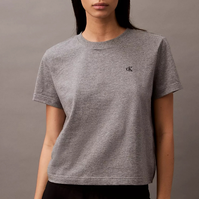 Calvin Klein 复古徽标T恤
