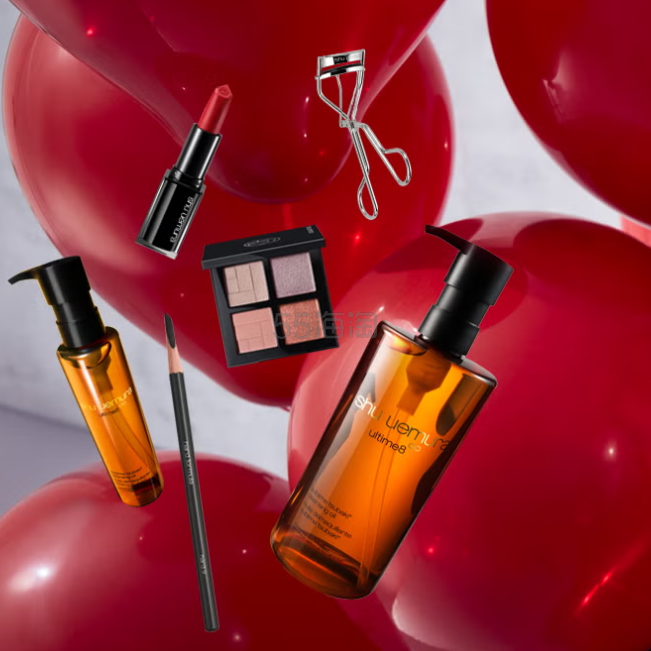 Shu Uemura：精选美妆促销 选购唇釉、遮瑕膏等