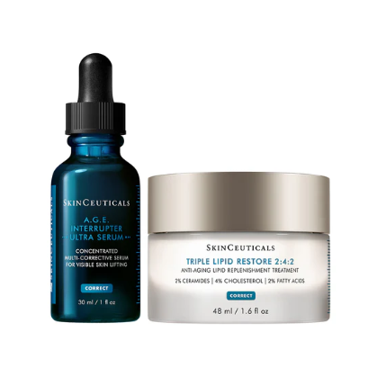 限时好价！SkinCeuticals 修丽可A.G.E.精华+242面霜套装