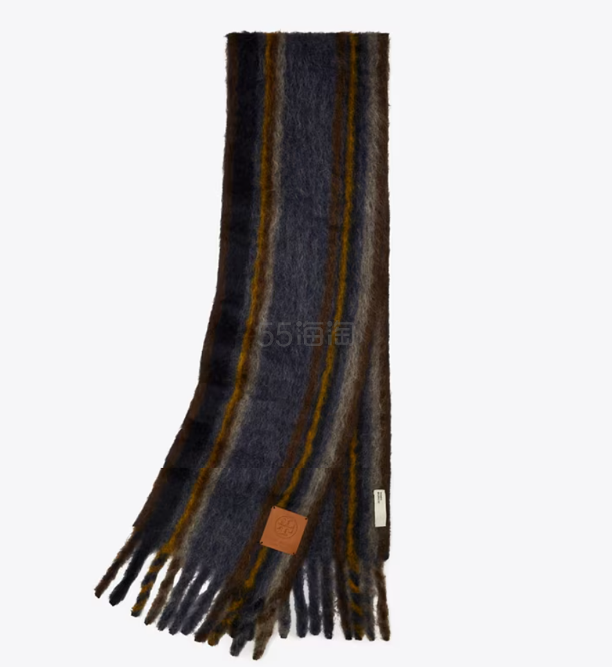 Tory Burch 汤丽柏琦 流苏围巾