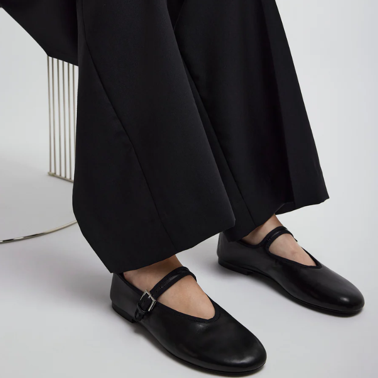 The Row Boheme MJ 黑色平底鞋