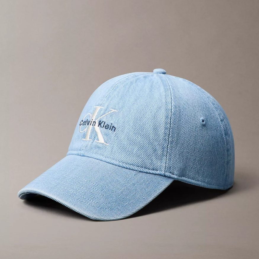 上新！Calvin Klein 经典徽标牛仔棒球帽