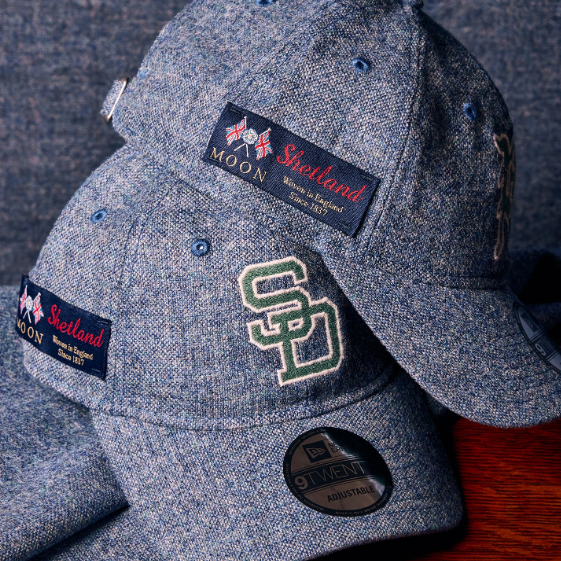 New Era：Fabric by Moon 材质棒球棒合辑 入 Retro Crown 9FIFTY、9TWENTY、Stone 59FIFTY