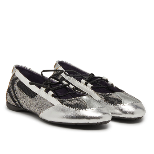 Diesel 拼色运动风芭蕾舞鞋