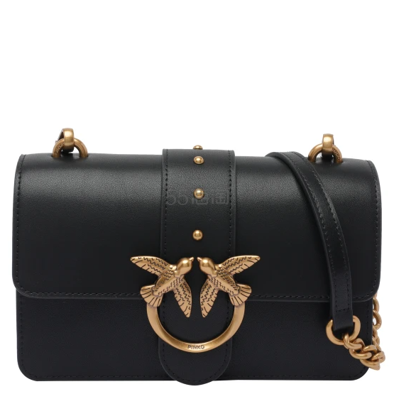 Pinko 徽标斜挎包