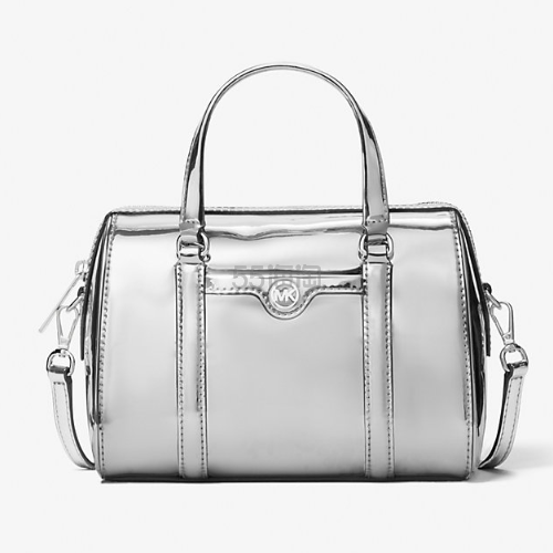 2件享额外8折!Michael Kors 银色小号波士顿包