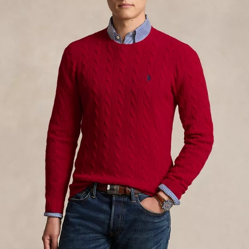 Polo Ralph Lauren 拉夫劳伦针织绞花毛衫