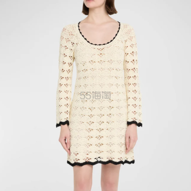 Zimmermann Rhiannon 镂空针织连衣裙