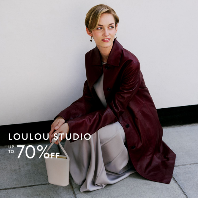 THE OUTNET 港站：Loulou de Saison 重磅放价 棉质针织上衣HK$285