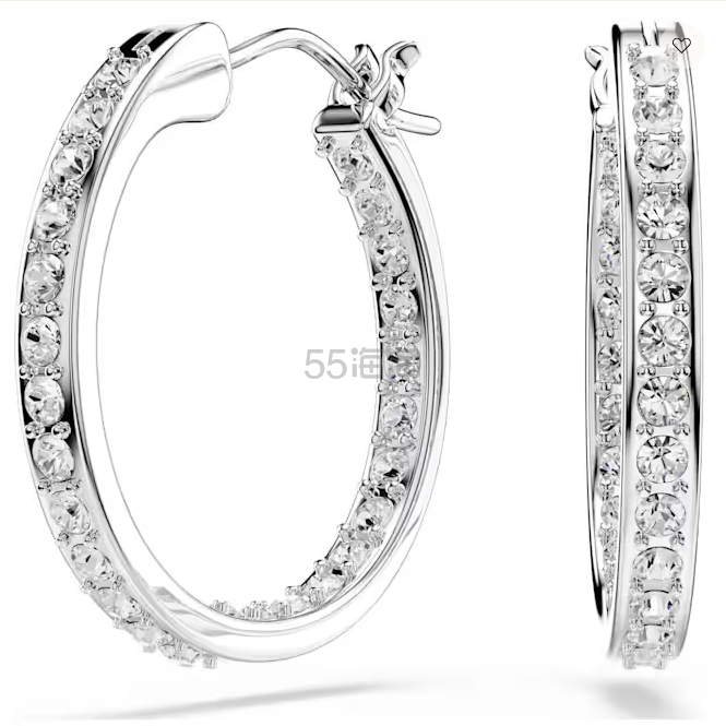 Swarovski 施华洛世奇 Sommerset 环形耳环
