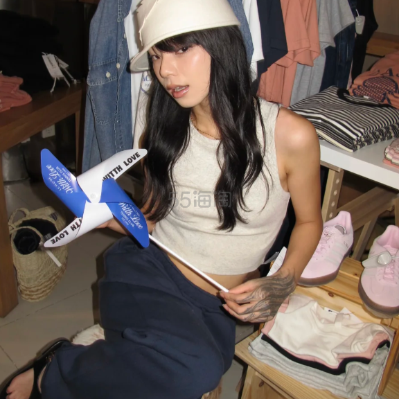 WITTH LOVE 圆领背心