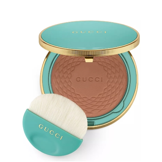 买粉饼赠口红！Gucci 古驰 阳光慕斯粉饼