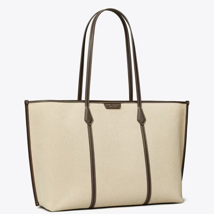 Tory Burch 汤丽柏琦 Perry 帆布托特包