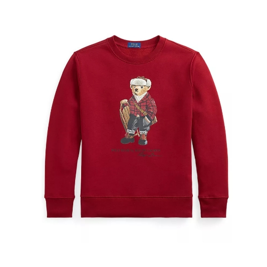 Polo Ralph Laurne 拉夫劳伦大童款小熊印花卫衣