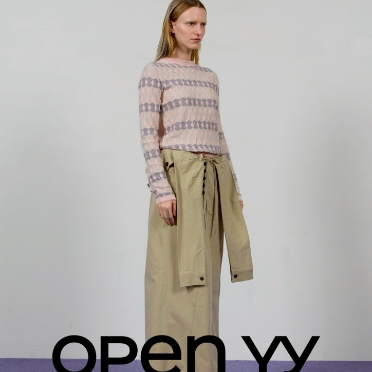SSENSE：Open YY 早春上新 入平底鞋、长袖衫、牛仔背带裤