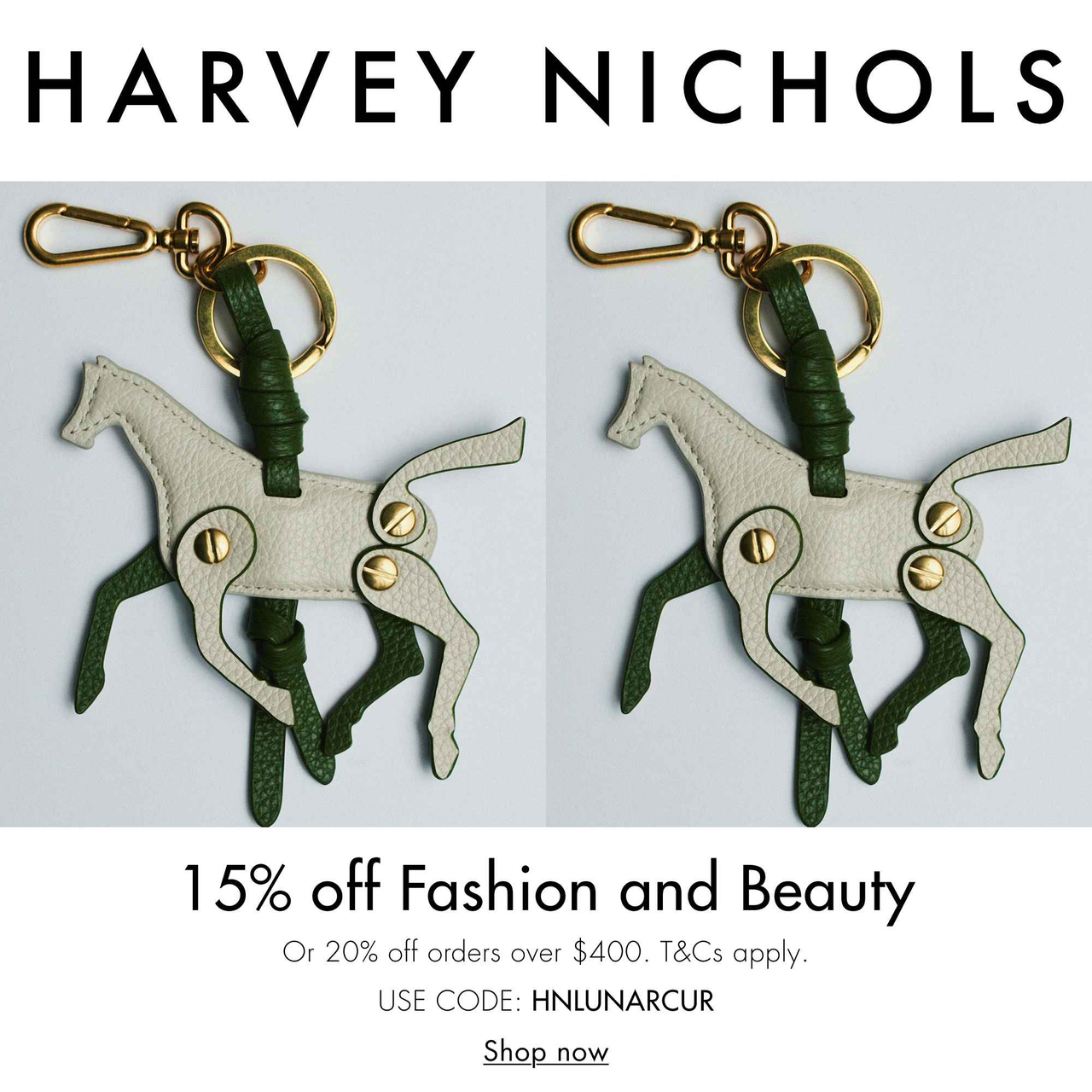 Harvey Nichols US：新年大促！无门槛8.5折 入手西太后、Hoka、加拿大鹅等
