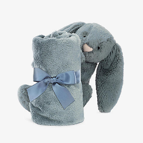 Jellycat 蓝灰色邦尼兔安抚玩具 34cm