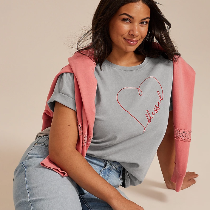 maurices：限时闪促！精选正价新款印花T恤、m jeans by maurices™牛仔裤、鞋子等