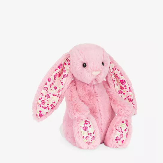 上新！Jellycat  邦尼兔 北京限定 致臻花布芙珞馨 毛绒公仔 31cm