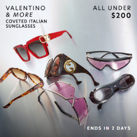 Gilt：时尚墨镜热卖！入手 Valentino、Prada、Miu Miu 等