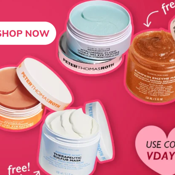 Peter Thomas Roth 彼得罗夫美网：情人节大促 买赠福利