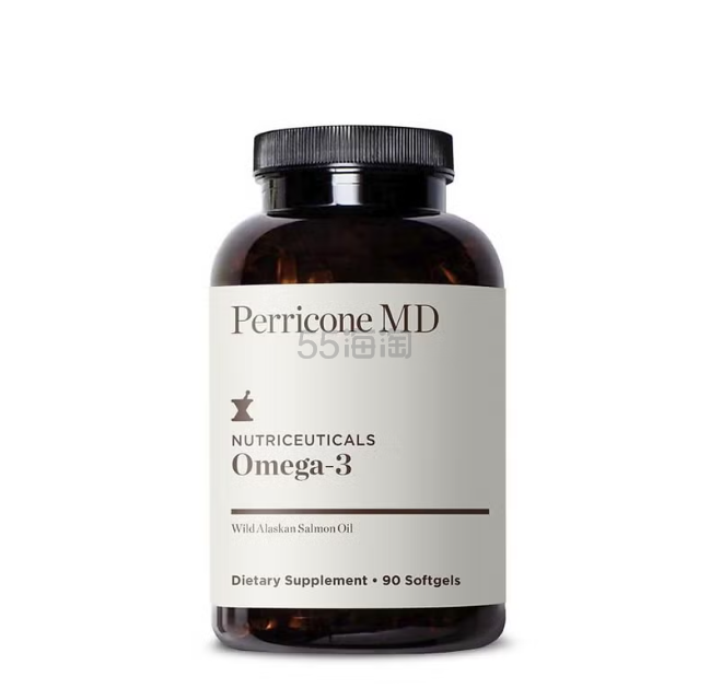 买1赠2+免邮!Perricone MD Omega 3深海鱼油 90粒 (30天装)