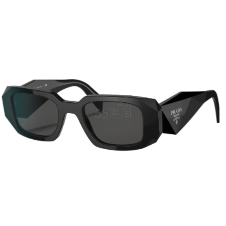Prada 普拉达女士矩形太阳镜 49mm