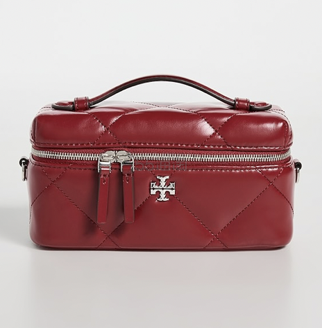 Tory Burch 大红色 Kira Vanity 链条包